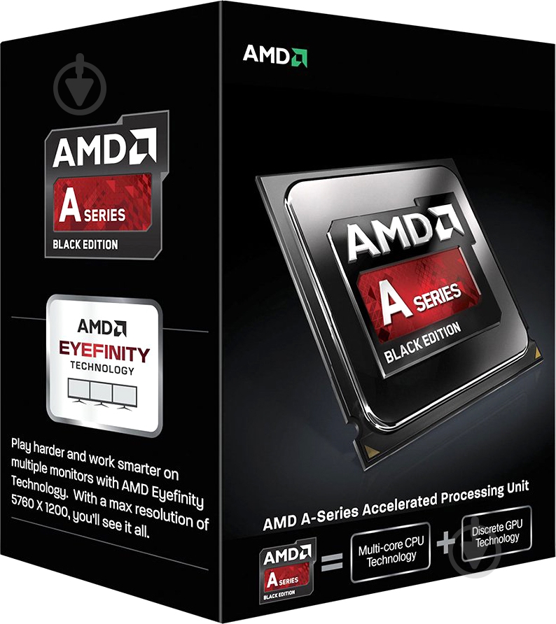 Процесор AMD (AD7800YBJABOX) A10-7800 (AD7800YBJAB OX) - фото 1 Процесор AMD (AD7800YBJABOX) A10-7800 (AD7800YBJAB OX) - фото 1