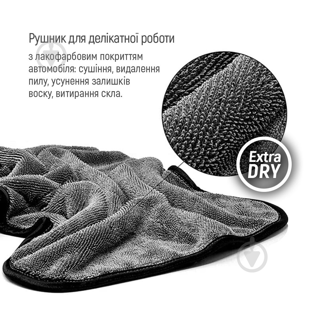Микрофибра Extra Dry 1200gsm 40х40см ColorWay 1 шт. - фото 16