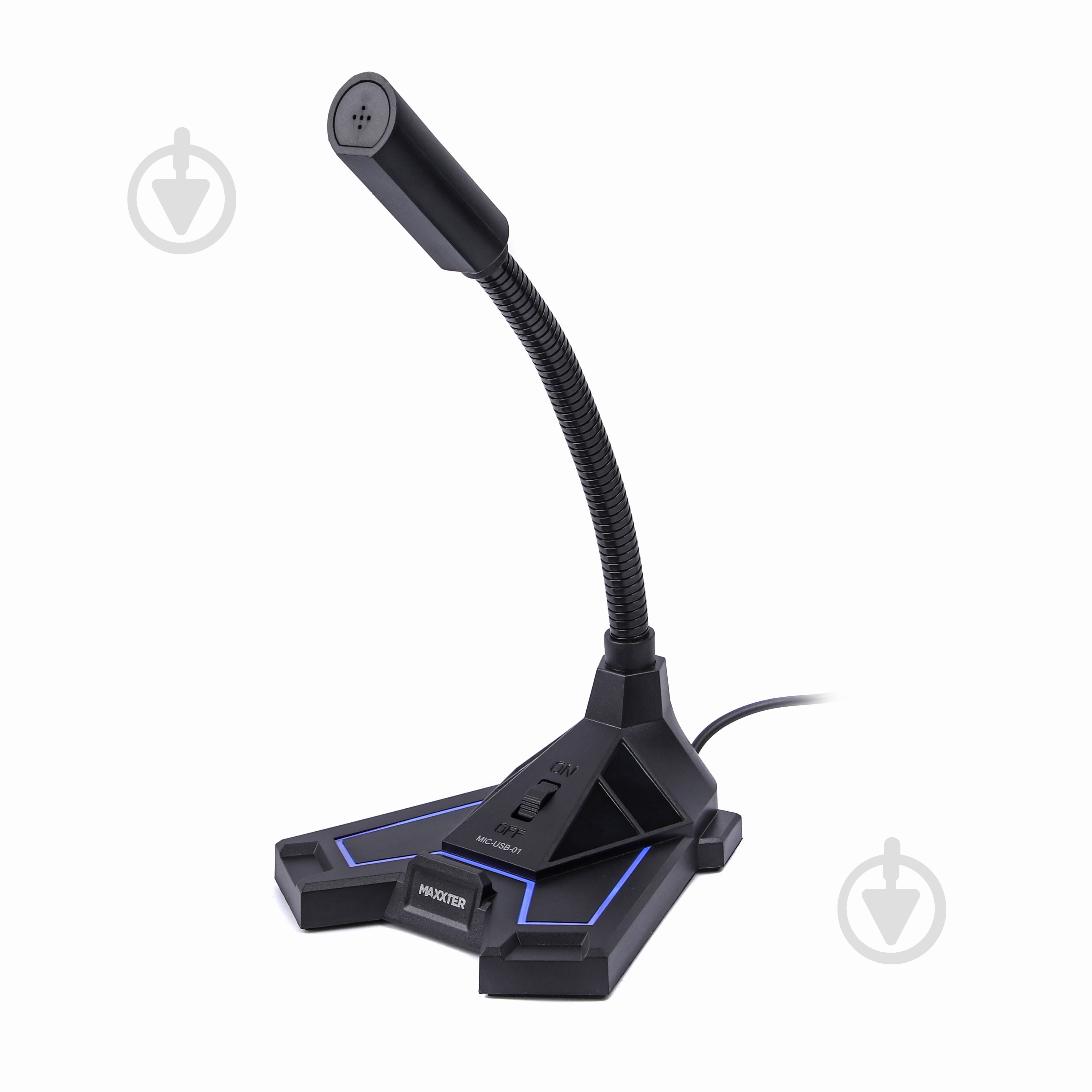 Микрофон Maxxter Ghost Sound USB настольный игровой (Ghost Sound) - фото 1