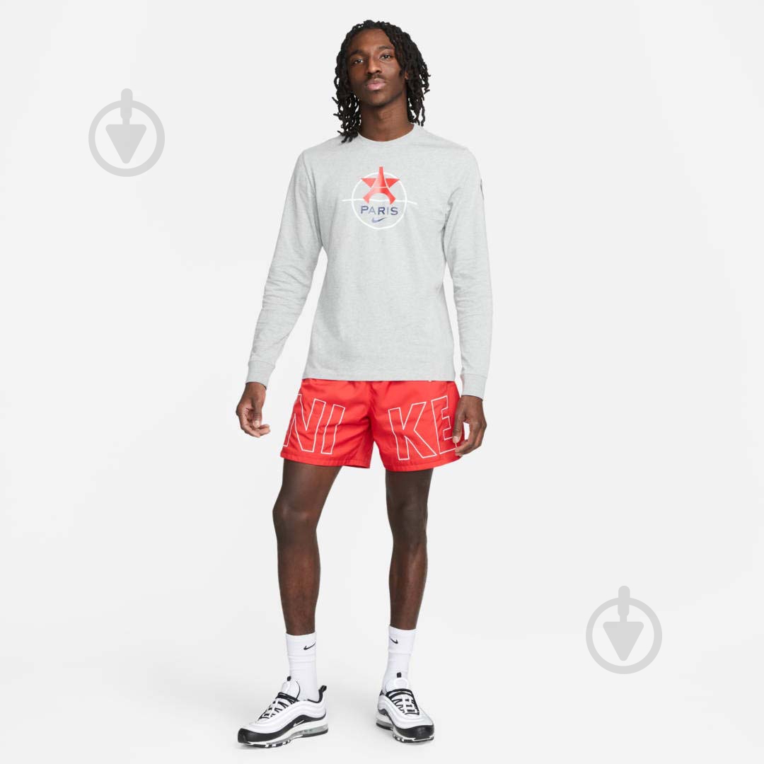 Футболка Nike PSG KNOCKOUT TEE DZ3645-010 р.L серый - фото 5