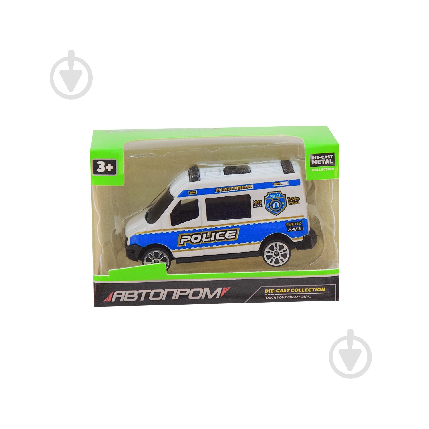 Набор металлических машин Автопром 1:64 7627A - фото 16