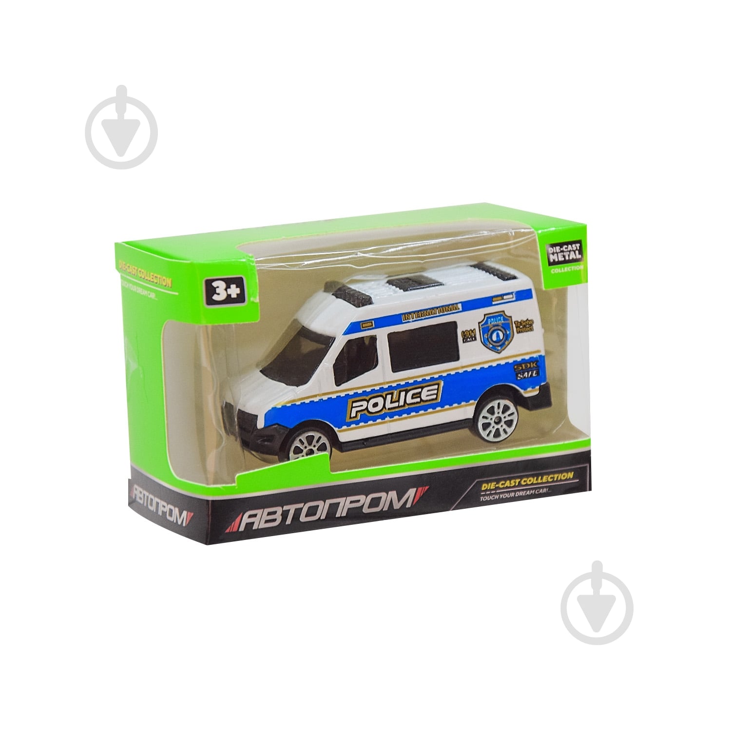 Набор металлических машин Автопром 1:64 7627A - фото 9