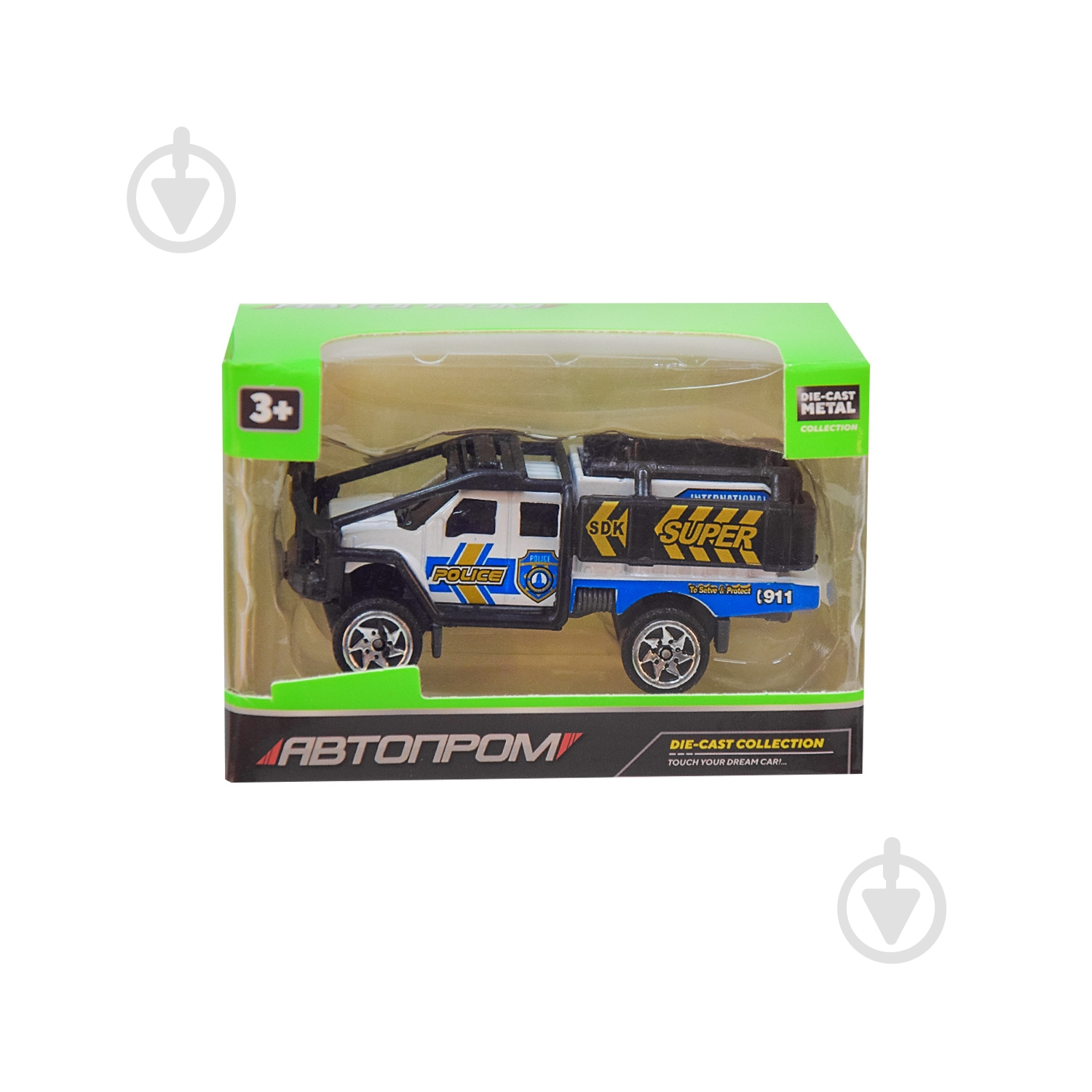 Набор металлических машин Автопром 1:64 7627A - фото 14