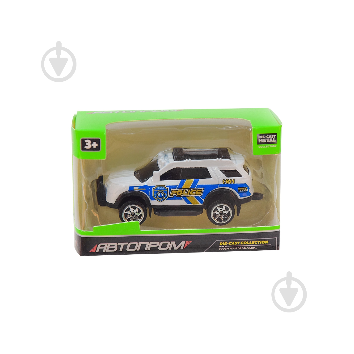 Набор металлических машин Автопром 1:64 7627A - фото 20