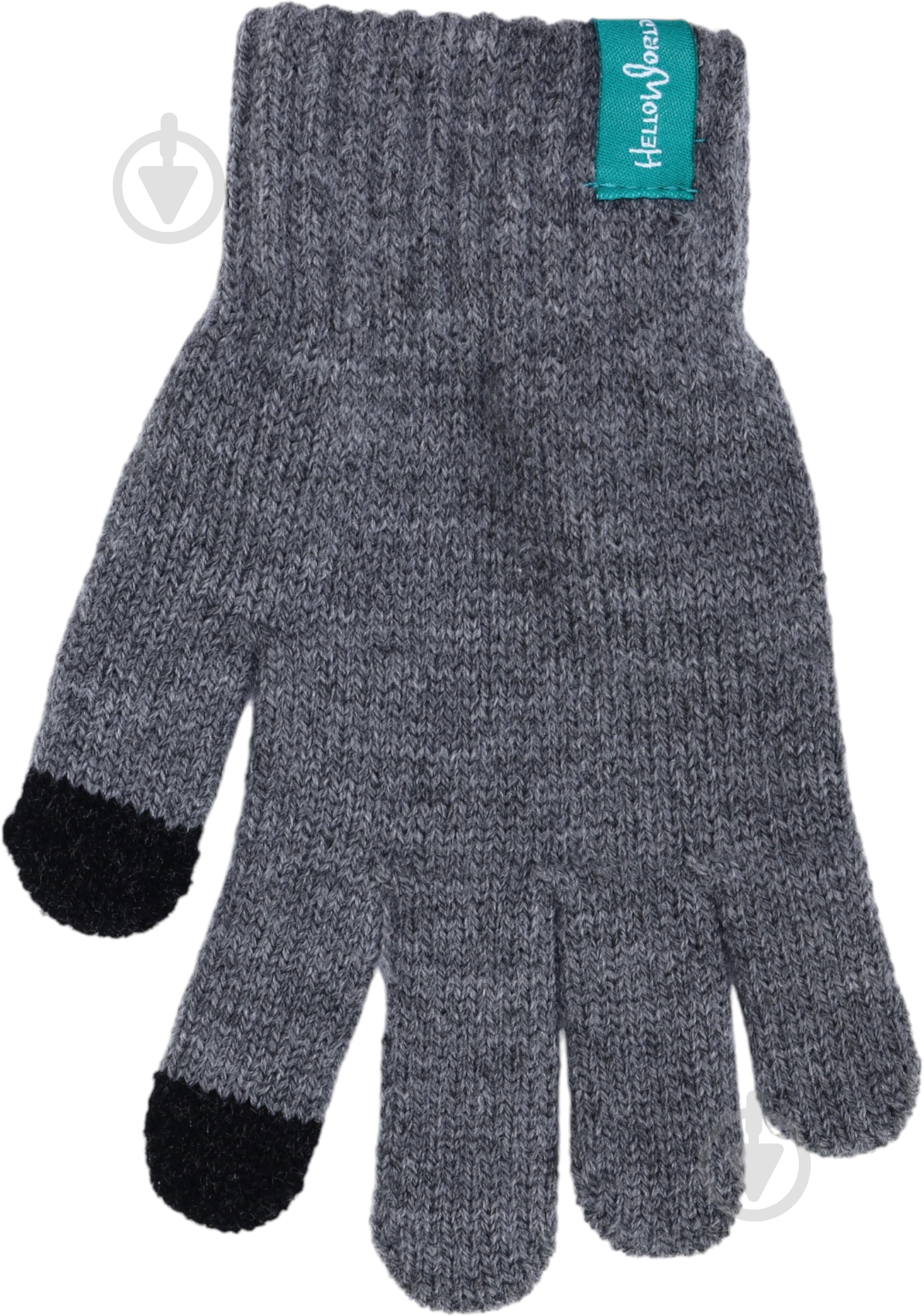 Рукавицы HW для мальчиков р.14-16 /серый - фото 2 Рукавицы HW для мальчиков р.14-16 /серый - фото 2