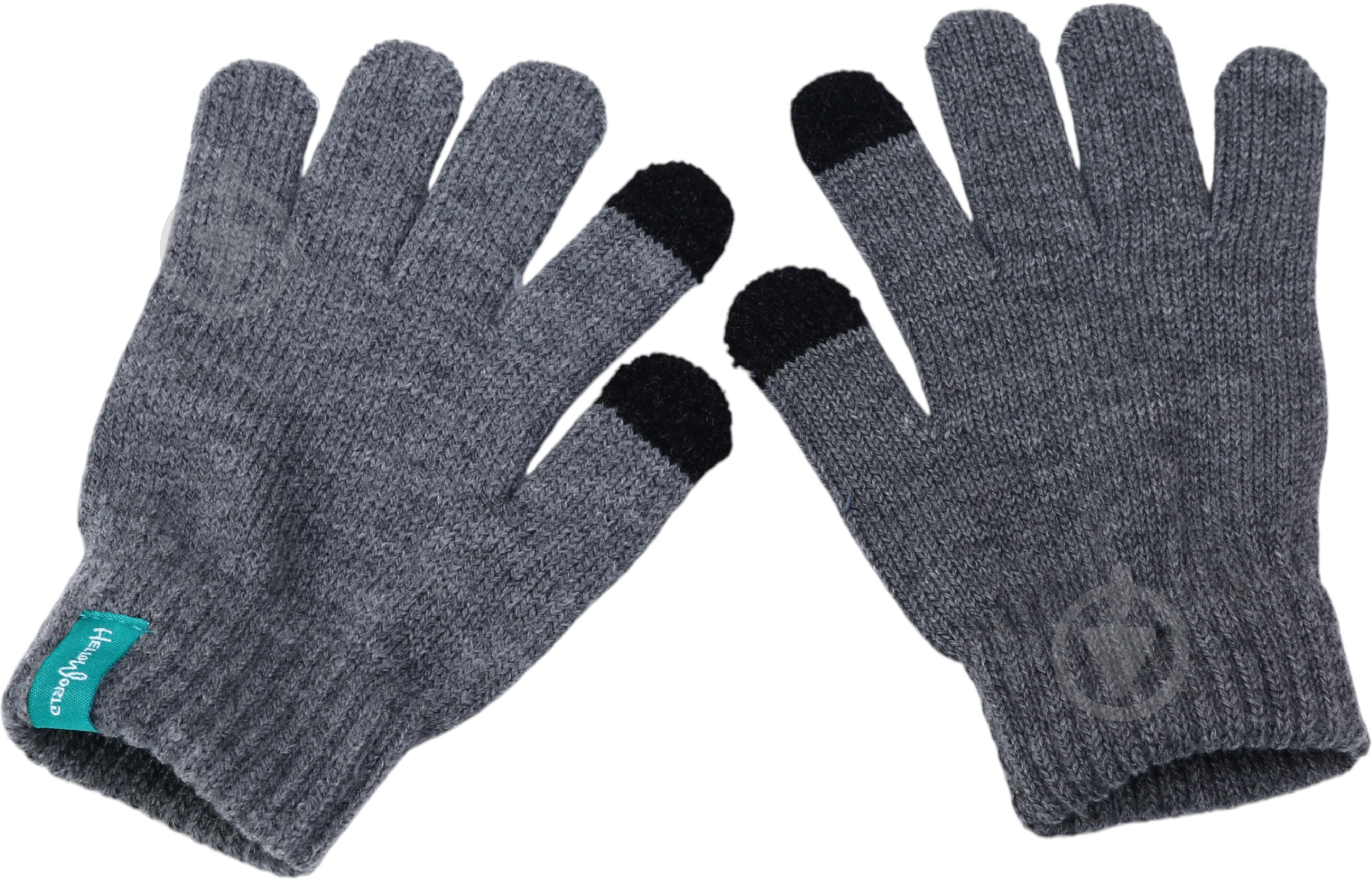 Рукавицы HW для мальчиков р.14-16 /серый - фото 3 Рукавицы HW для мальчиков р.14-16 /серый - фото 3