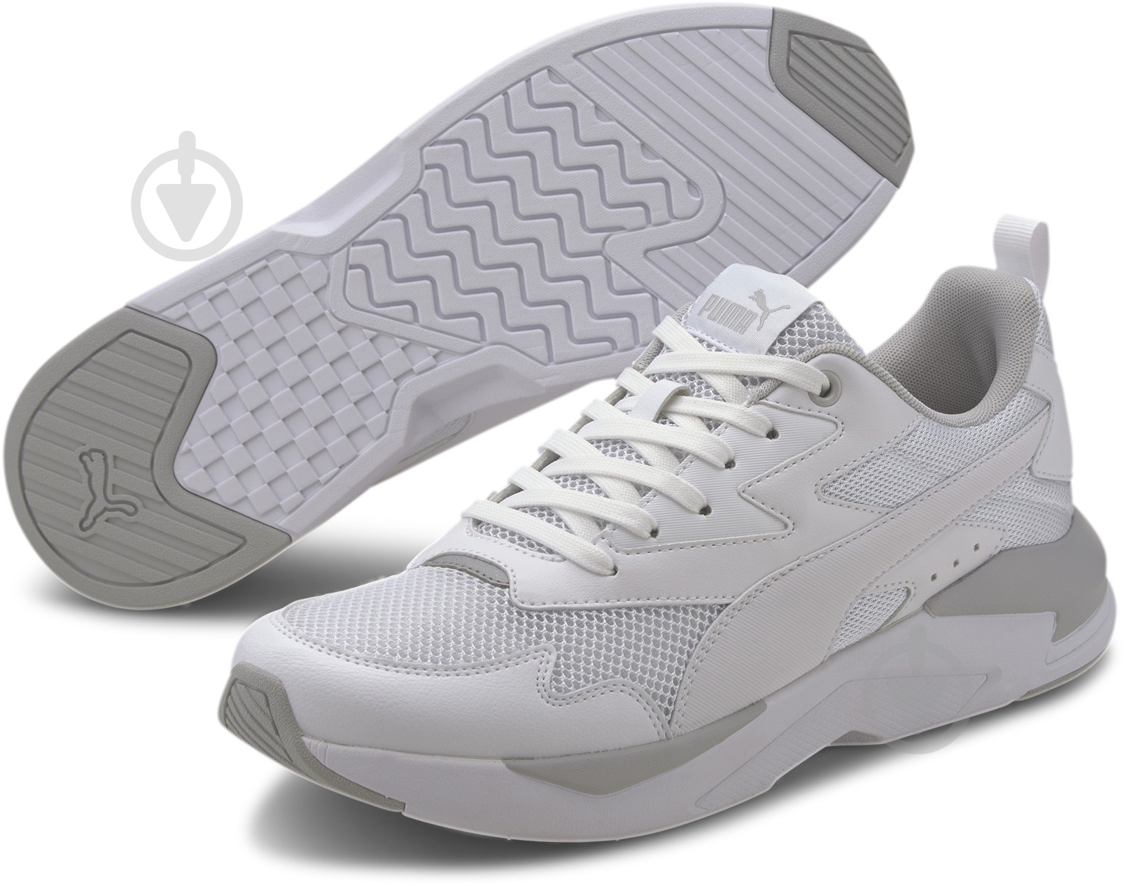 Кроссовки мужские демисезонные Puma X-Ray Lite 37412202 р.43 белые - фото 2