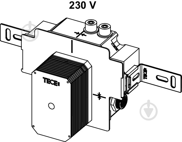 Клапан смыва TECE U2 9370040 - фото 2 Клапан смыва TECE U2 9370040 - фото 2