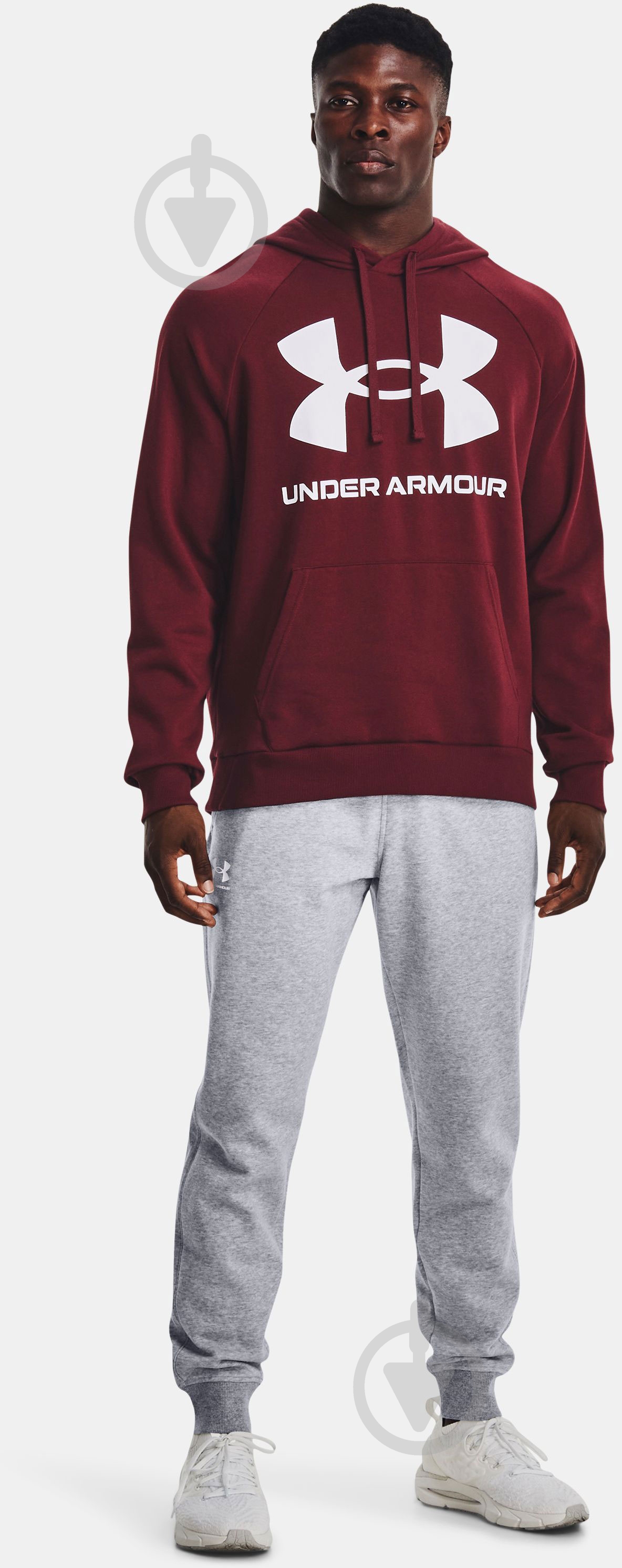 Джемпер Under Armour 1357093-690 р.XL бордовый - фото 1