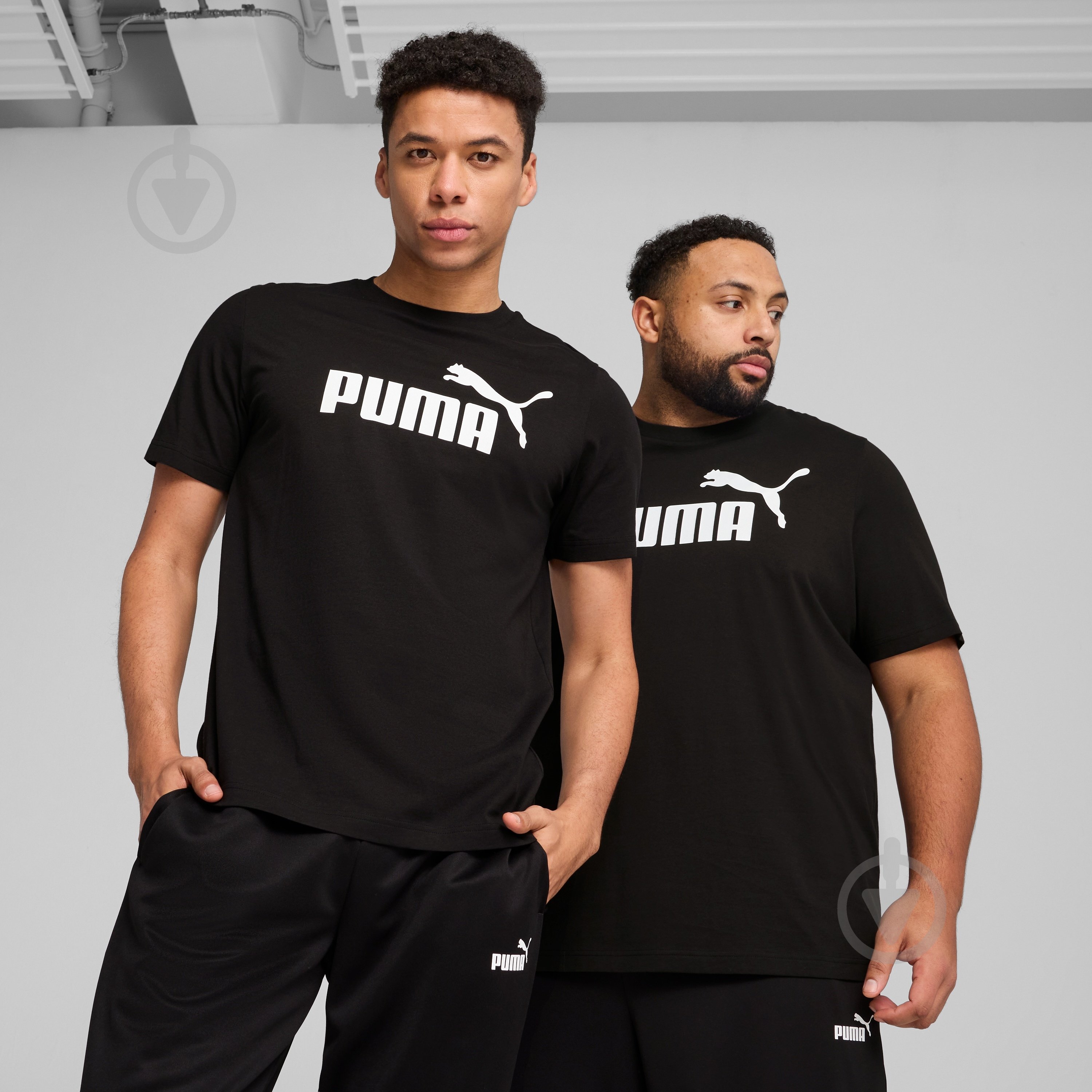 Футболка Puma ESS No. 1 Logo Tee 68253201 р.S чорний - фото 3 Футболка Puma ESS No. 1 Logo Tee 68253201 р.S чорний - фото 3
