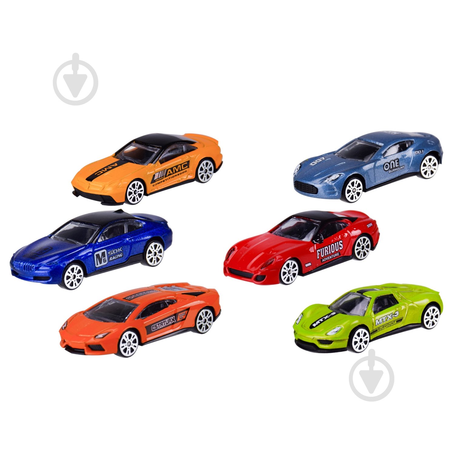 Машинка Автопром 1:64 играшкова металева 7519S - фото 2 Машинка Автопром 1:64 играшкова металева 7519S - фото 2