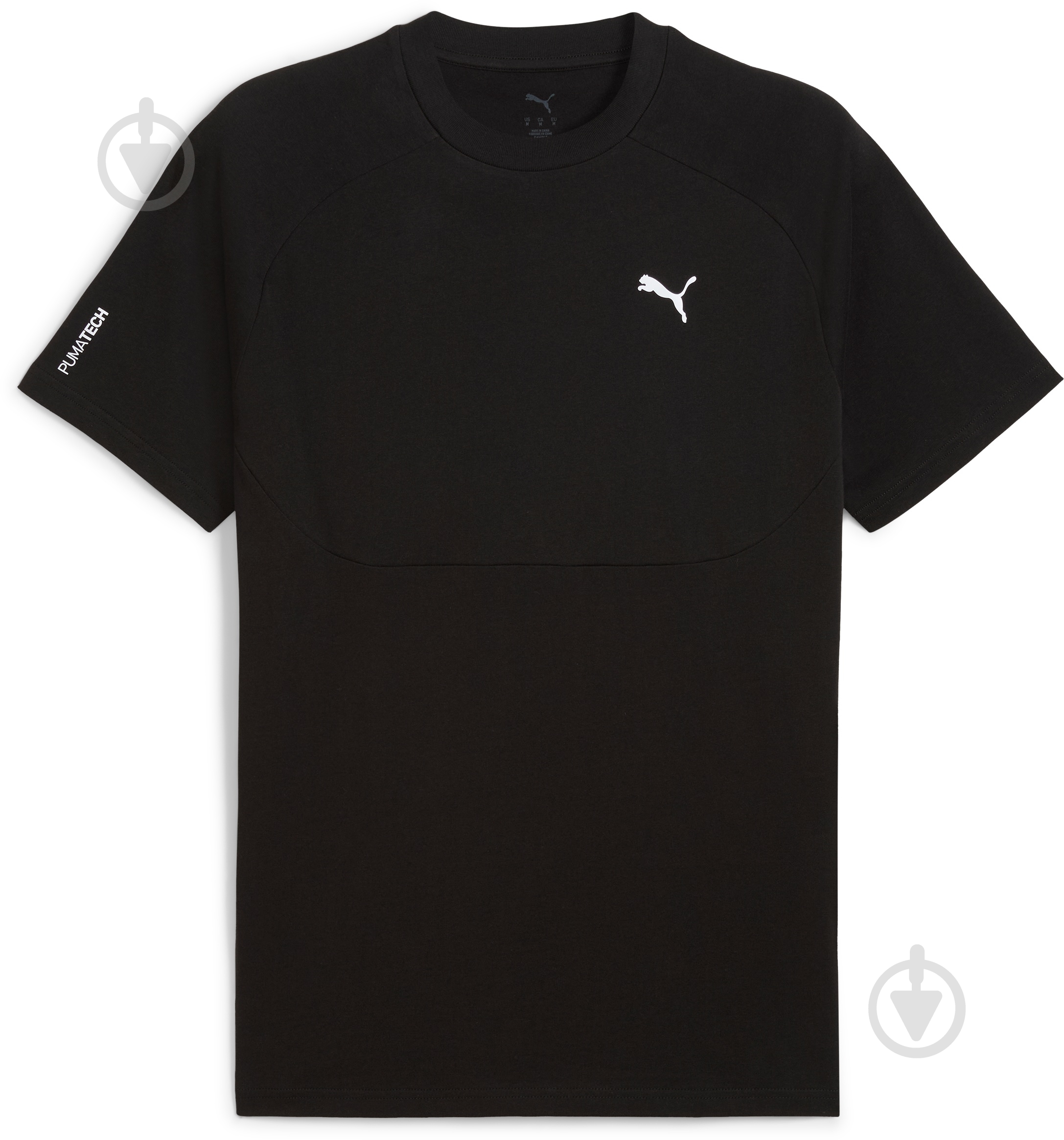 Футболка Puma PUMATECH Tee 68459801 р.S черный - фото 1 Футболка Puma PUMATECH Tee 68459801 р.S черный - фото 1