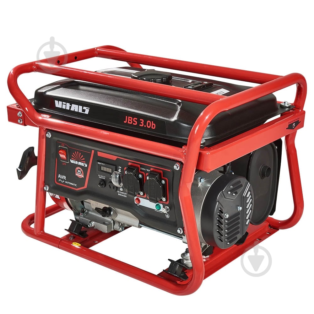 Генератор бензиновий Vitals 3 кВт / 3,2 кВт 230 В JBS 3.0b - фото 3