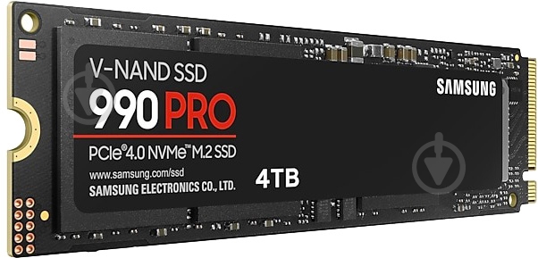 SSD-накопитель Samsung 990 PRO 4000GB M.2 PCI Express 4.0 x4 V-NAND (MZ-V9P4T0BW) - фото 3