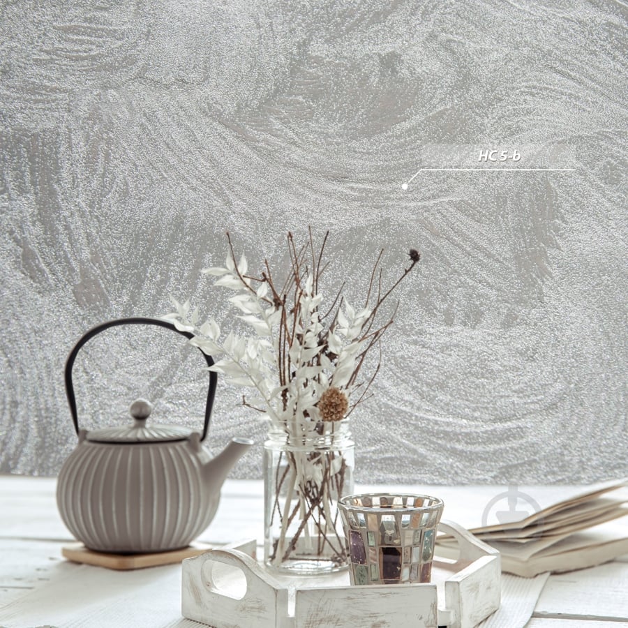 Декоративна фарба Feidal Sand Farbe срібло 2,5 л - фото 20