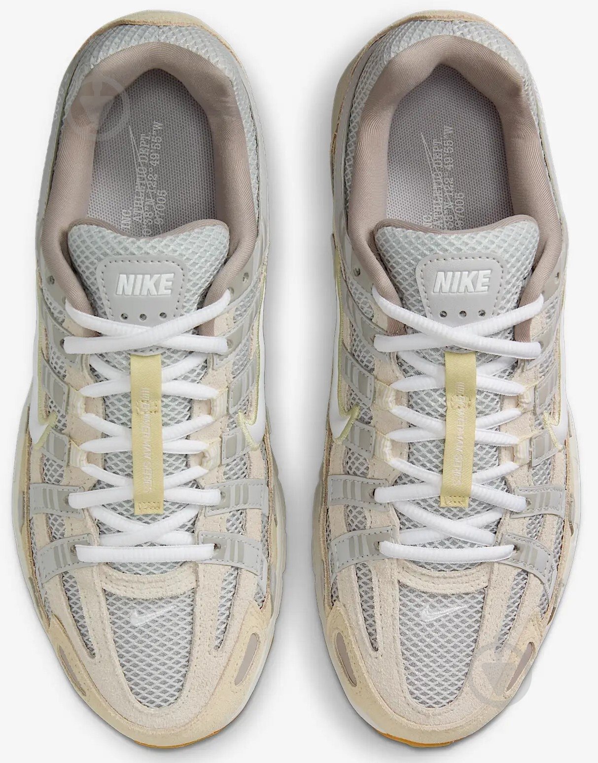 Кроссовки женские демисезонные Nike W P-6000 OPP1 HV4312-025 р.40,5 серые с желтым - фото 5 Кроссовки женские демисезонные Nike W P-6000 OPP1 HV4312-025 р.40,5 серые с желтым - фото 5