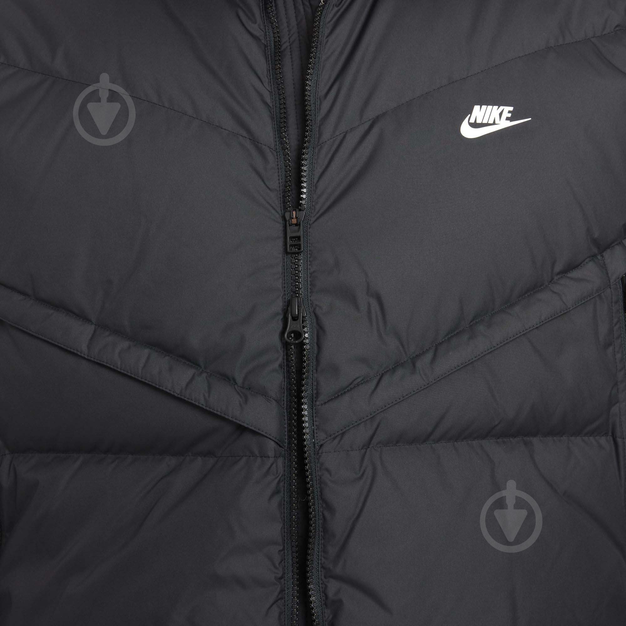 Куртка мужская Nike M NSW SF WINDRUNNER HD JKT DD6795-010 р.M черная - фото 11