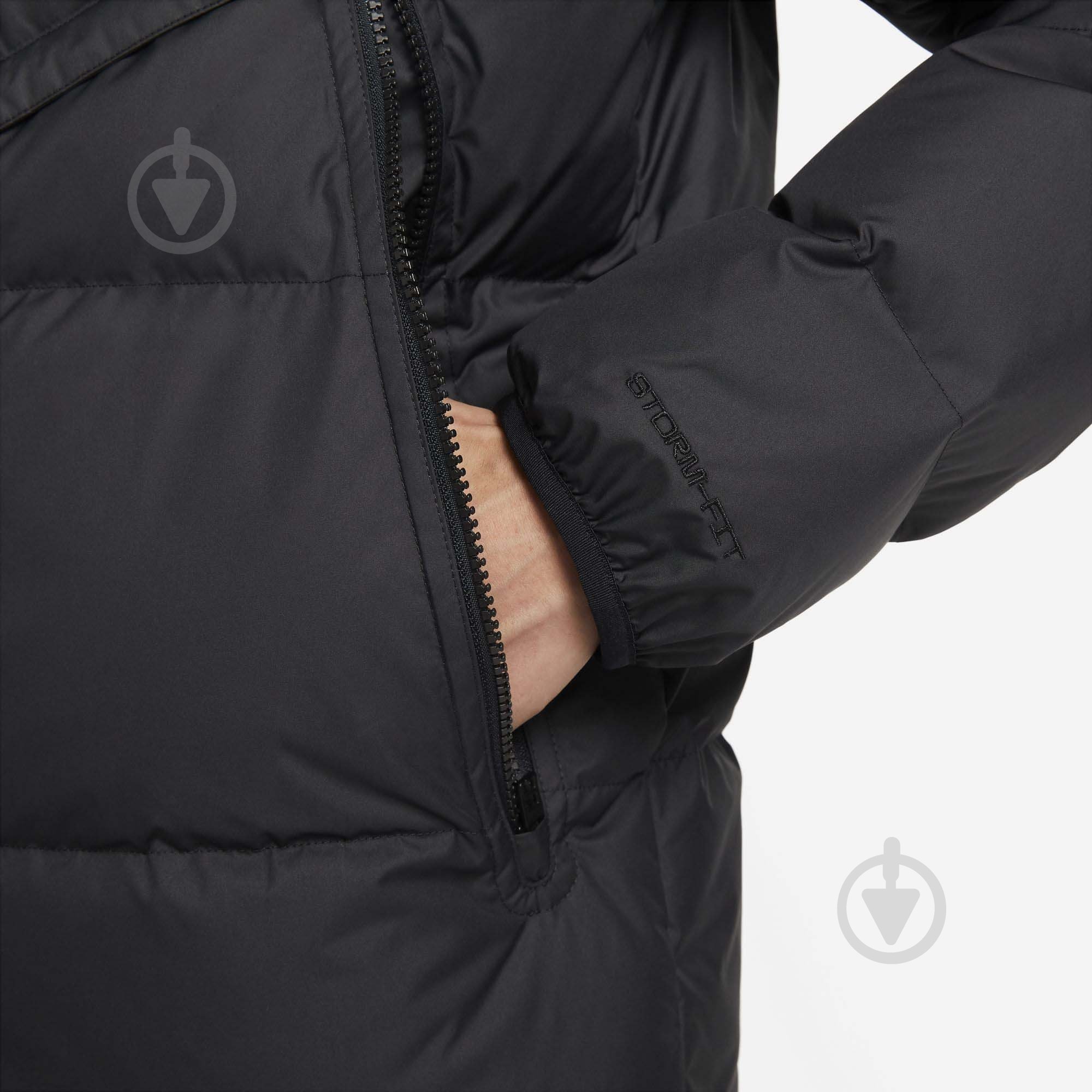 Куртка мужская Nike M NSW SF WINDRUNNER HD JKT DD6795-010 р.M черная - фото 5