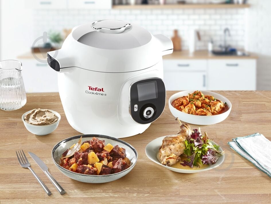 Мультиварка-скороварка Tefal Cook4me+ CY851130 - фото 13 Мультиварка-скороварка Tefal Cook4me+ CY851130 - фото 13