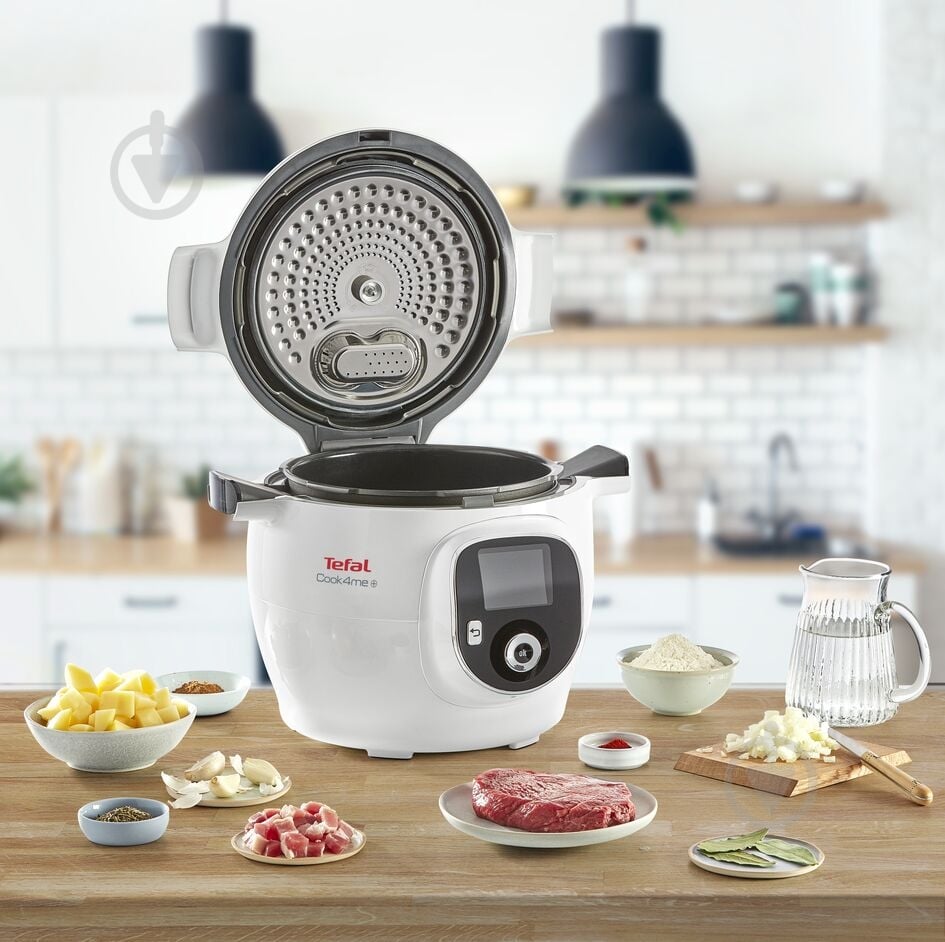 Мультиварка-скороварка Tefal Cook4me+ CY851130 - фото 10 Мультиварка-скороварка Tefal Cook4me+ CY851130 - фото 10