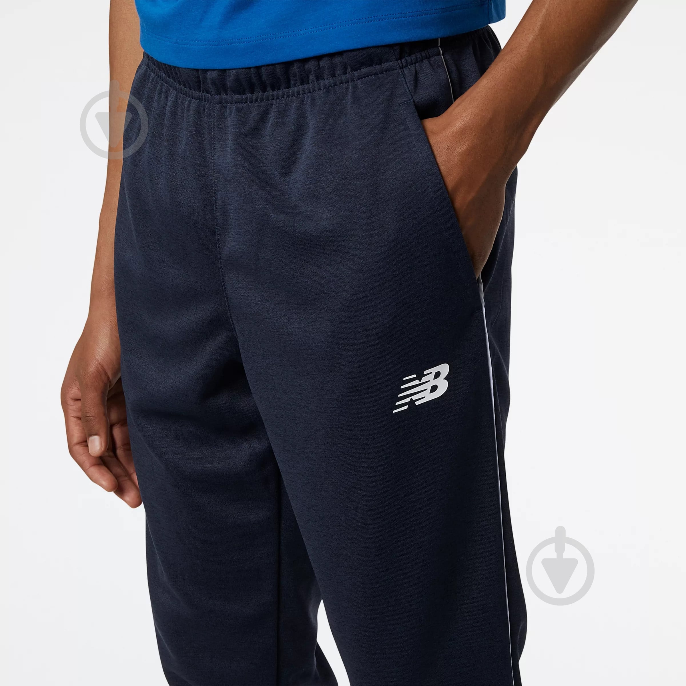 Брюки New Balance MP21091ECL р. XL синий - фото 4 Брюки New Balance MP21091ECL р. XL синий - фото 4