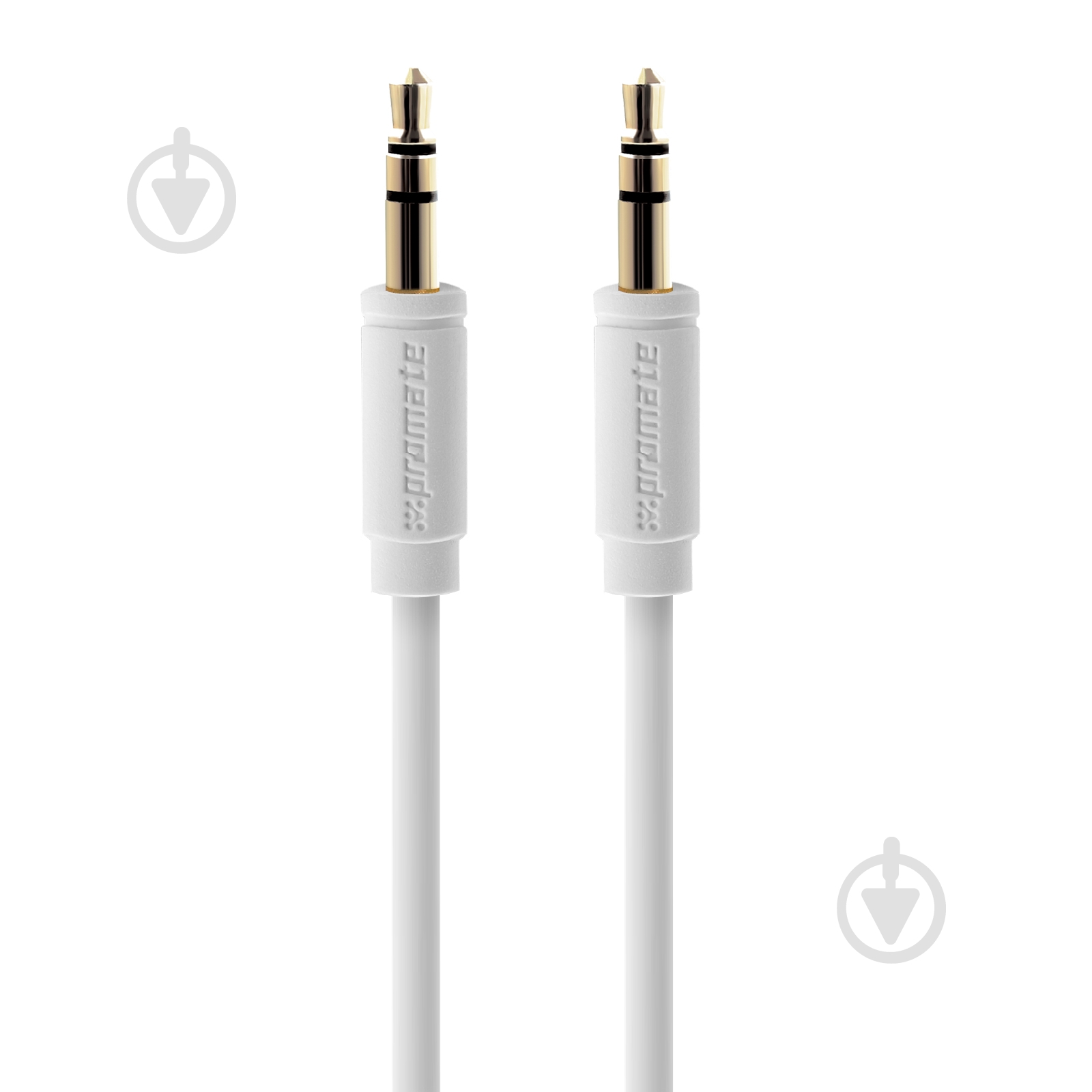 Кабель Promate LinkMate-A1 3.5 мм - 3.5 мм 1,5 м белый (linkmate-a1.white) - фото 1