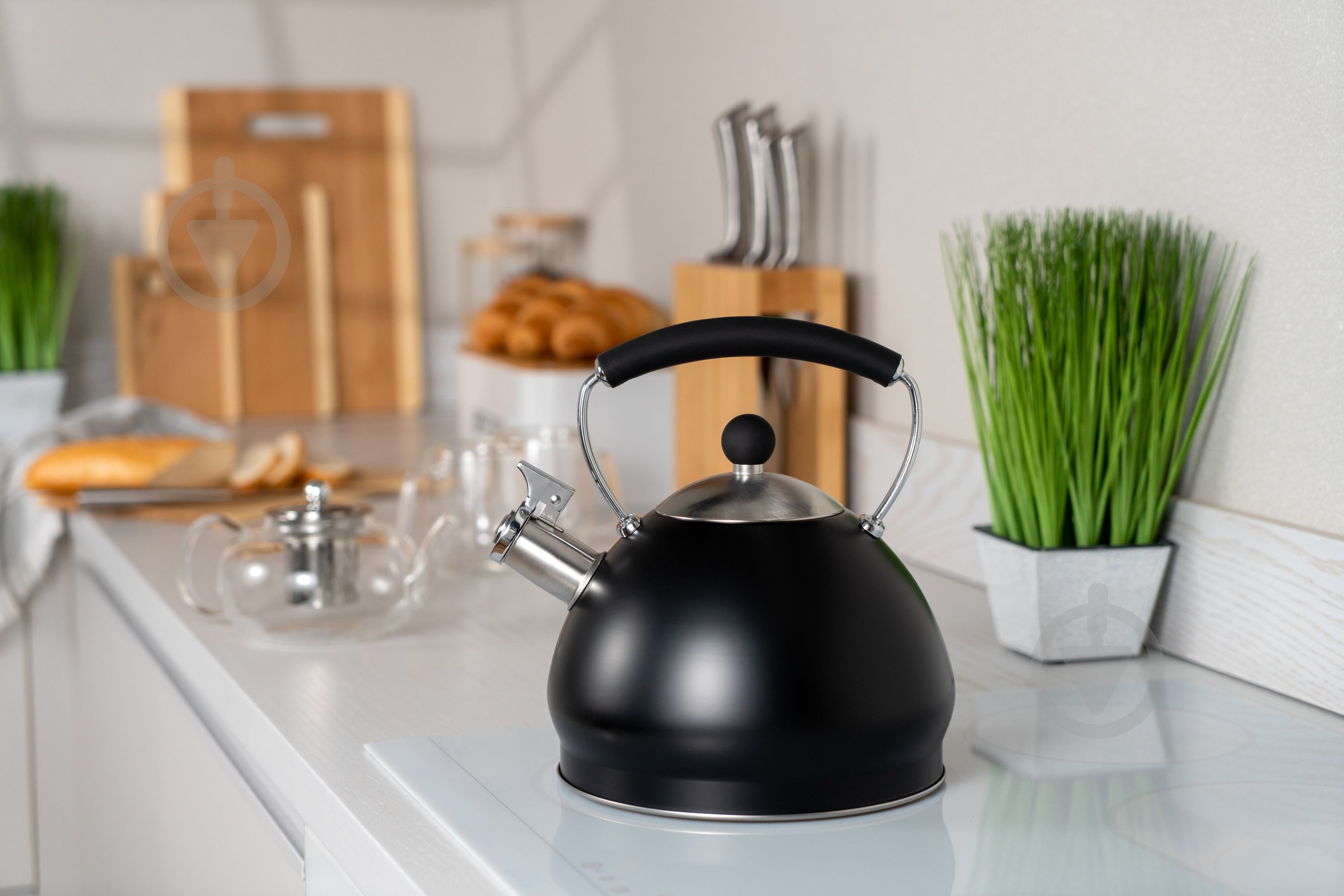 Чайник Ardesto Black Mars 3 л черный AR0748KS - фото 4