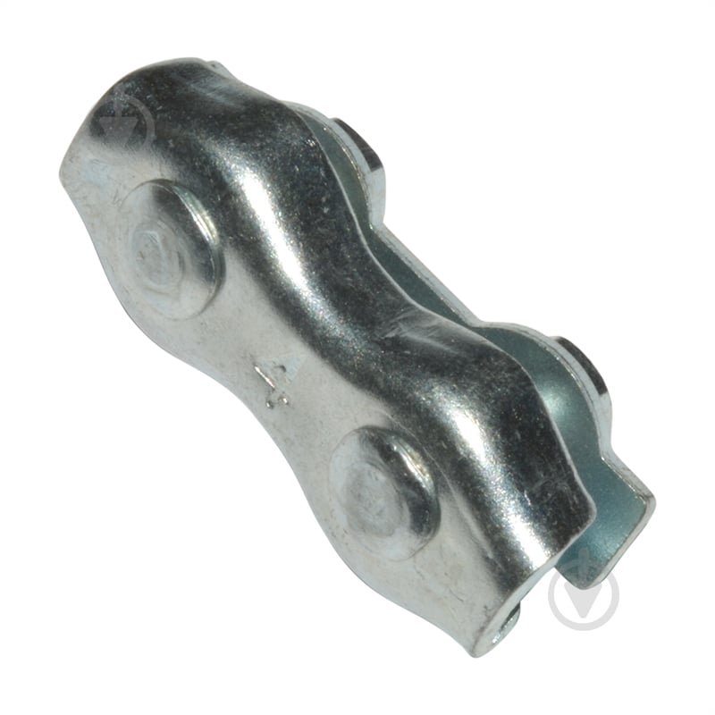 Зажим для троса двойной 4 мм - фото 1