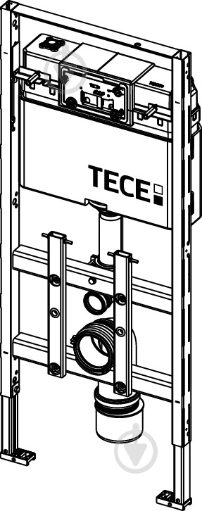 Инсталляция для унитаза TECE 1120 мм 9600100 - фото 2