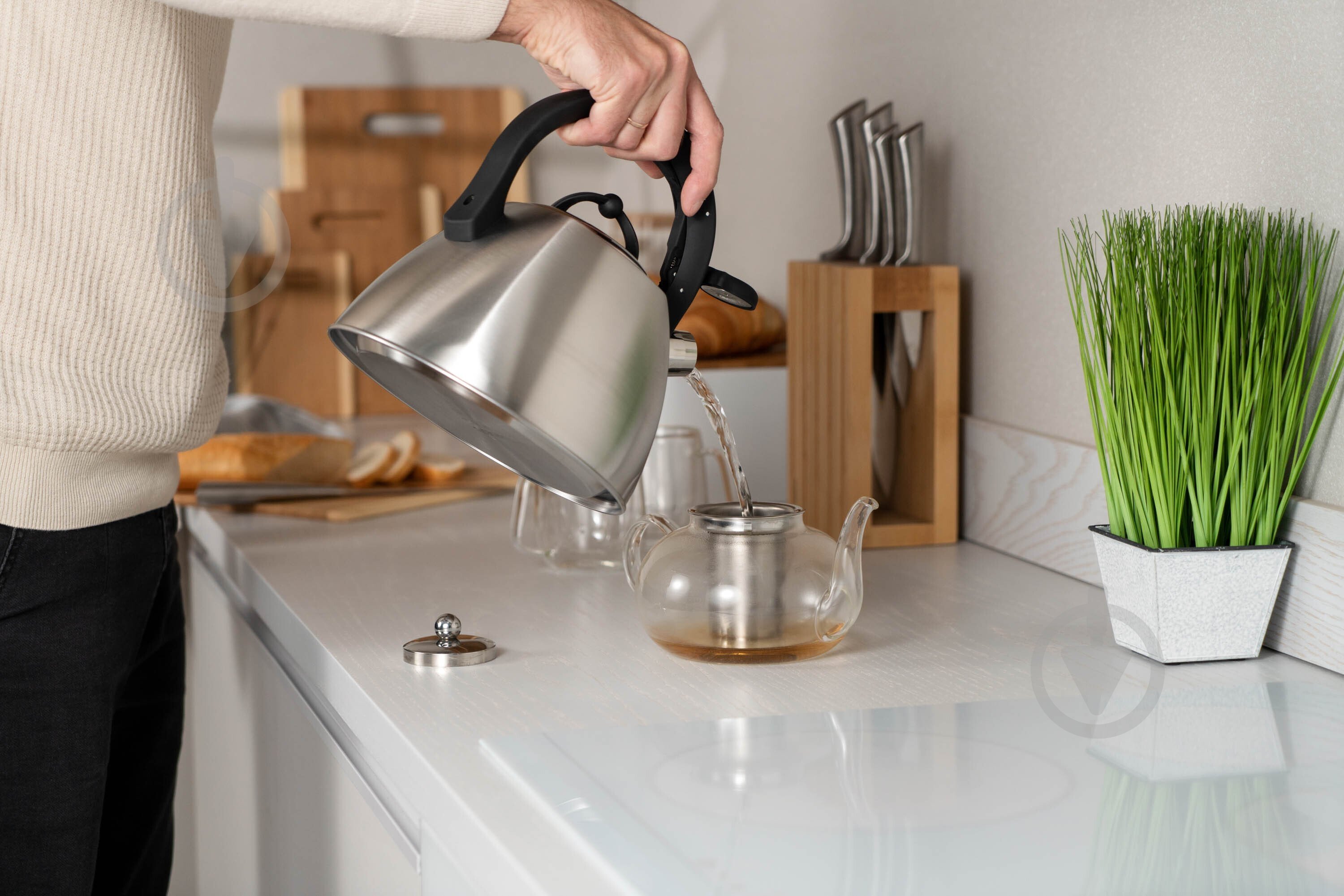 Чайник Ardesto Gemini AR1948KS 2,5 л серый - фото 6 Чайник Ardesto Gemini AR1948KS 2,5 л серый - фото 6