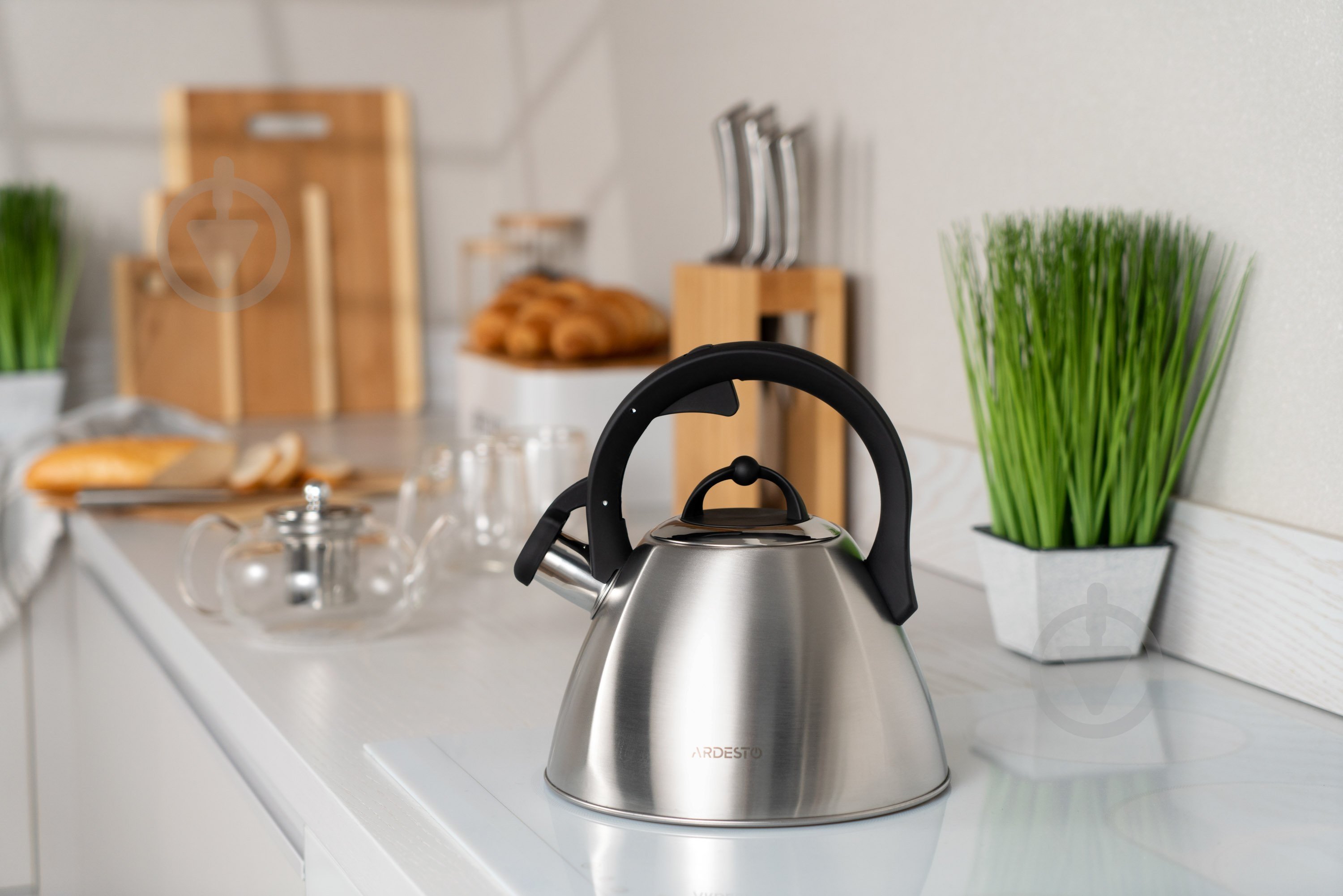 Чайник Ardesto Gemini AR1948KS 2,5 л серый - фото 4 Чайник Ardesto Gemini AR1948KS 2,5 л серый - фото 4