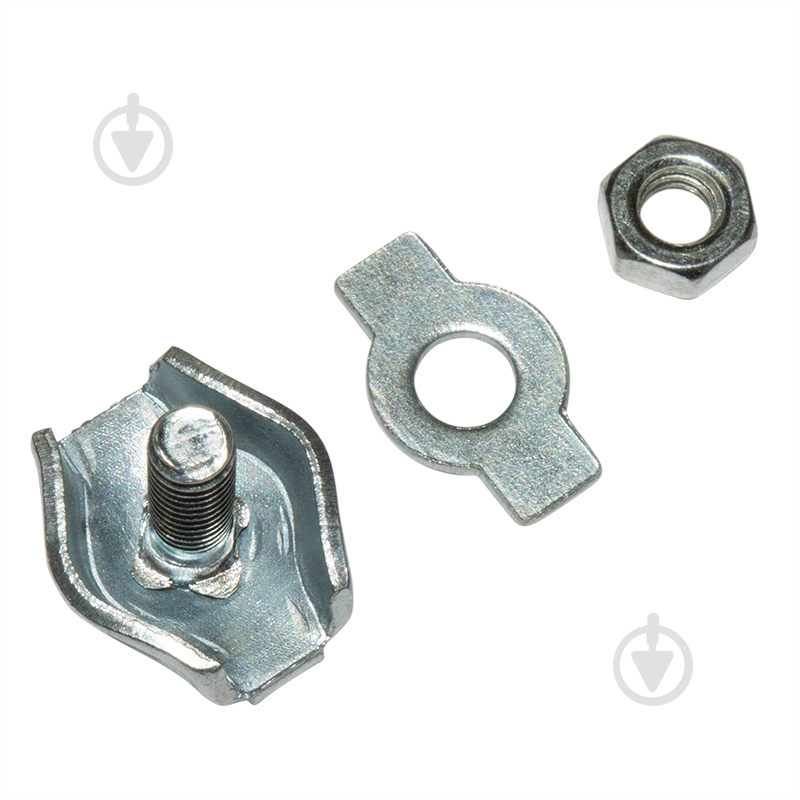 Затискач для троса одинарний 2 мм - фото 2