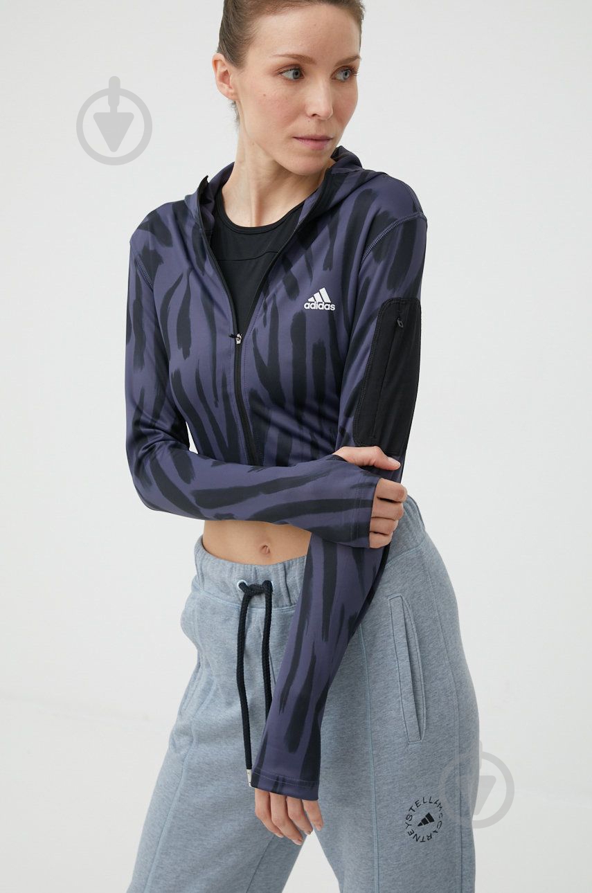 Джемпер Adidas HE0353 р.S фиолетовый - фото 4
