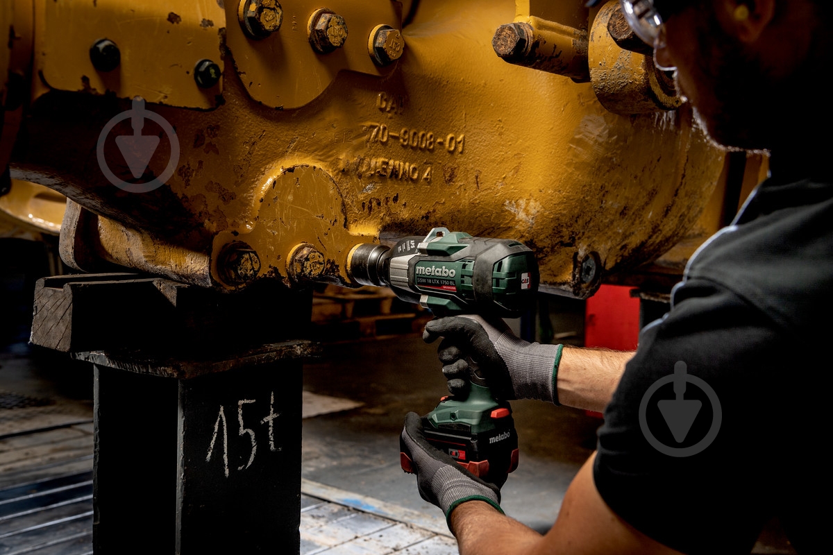 Гайковерт акумуляторний Metabo SSW 18 LTX 1750 BL 1750 Нм 602402660 - фото 7 Гайковерт акумуляторний Metabo SSW 18 LTX 1750 BL 1750 Нм 602402660 - фото 7