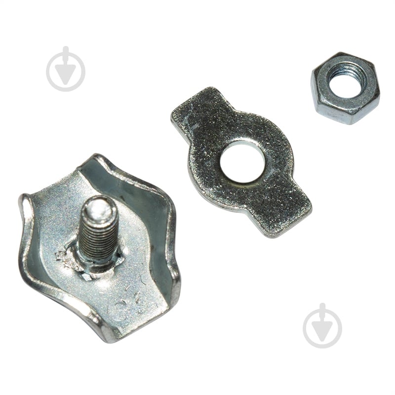 Зажим для троса одинарный 3 мм - фото 2