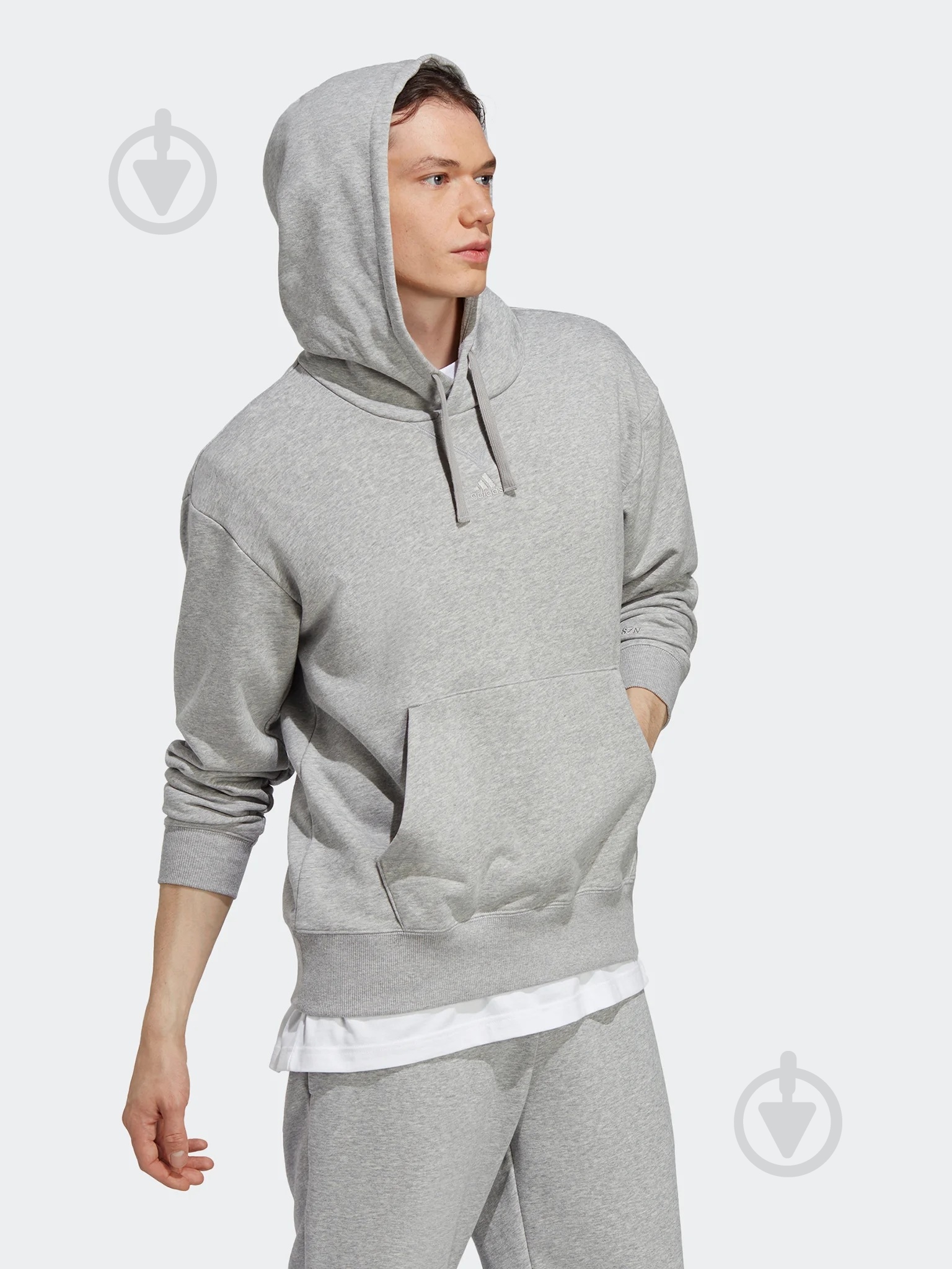 Джемпер Adidas IC9759 р.2XL серый - фото 4 Джемпер Adidas IC9759 р.2XL серый - фото 4