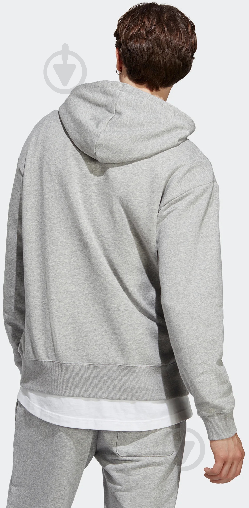 Джемпер Adidas IC9759 р.XL серый - фото 4 Джемпер Adidas IC9759 р.XL серый - фото 4