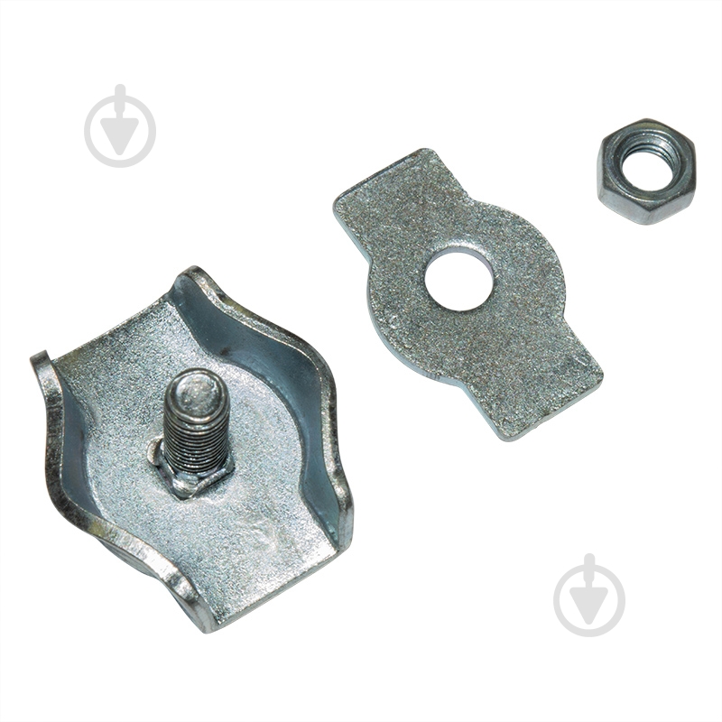 Зажим для троса одинарный 5 мм - фото 2 Зажим для троса одинарный 5 мм - фото 2