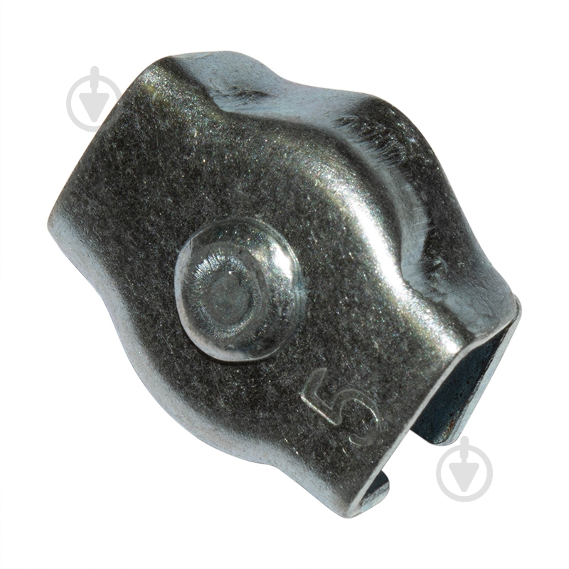 Зажим для троса одинарный 5 мм - фото 1 Зажим для троса одинарный 5 мм - фото 1