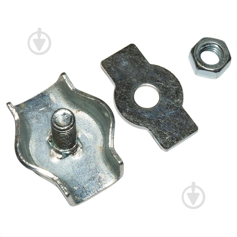 Зажим для троса одинарный 6 мм - фото 2