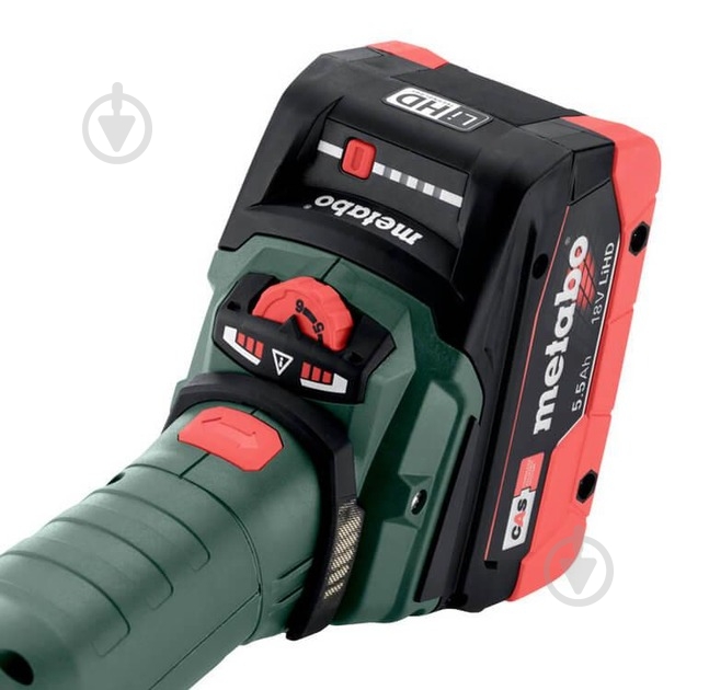 Болгарка (кутова шліфмашина) Metabo WVBF 18 LT BL 11-125 Quick 601307840 - фото 3