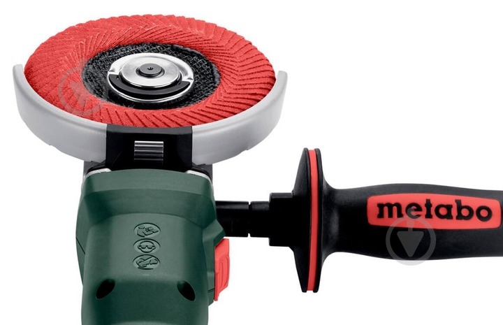 Болгарка (кутова шліфмашина) Metabo WVBF 18 LT BL 11-125 Quick 601307840 - фото 2