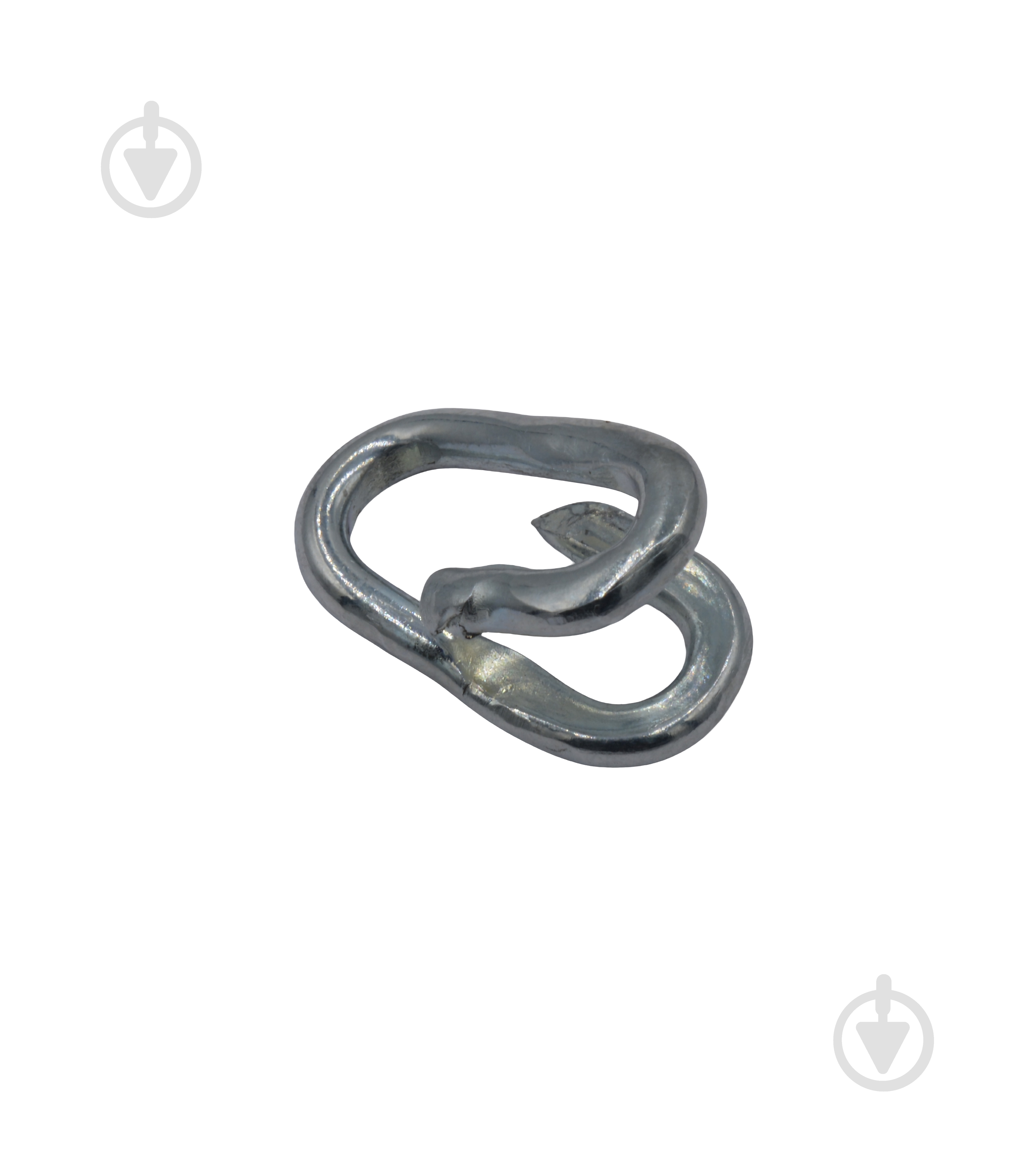 З'єднувач ланцюга 4 мм 4 мм сталь 1 шт. - фото 1