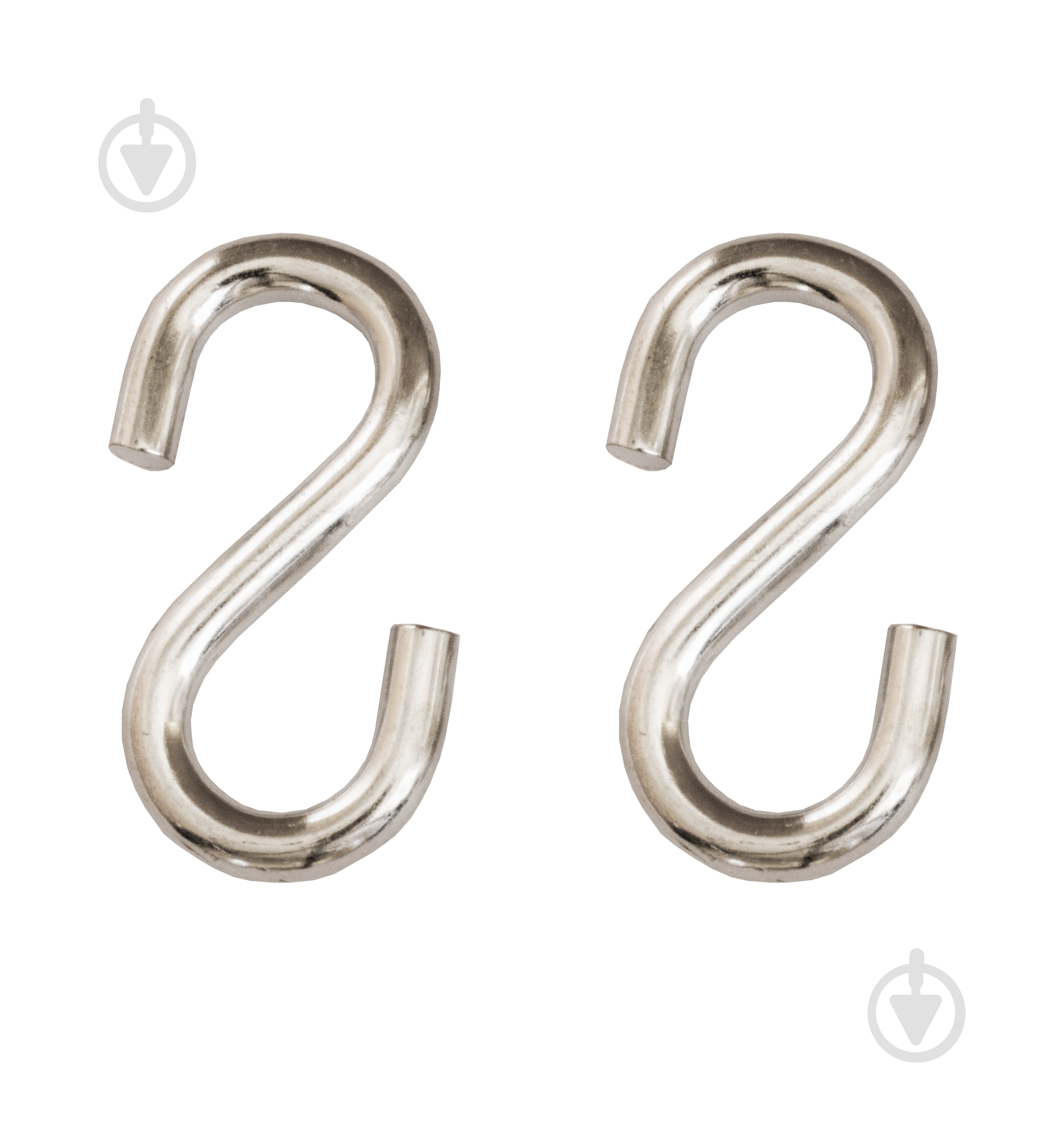 Крюк S-образный 5 мм 2 шт. 5 мм сталь 2 шт. - фото 1 Крюк S-образный 5 мм 2 шт. 5 мм сталь 2 шт. - фото 1