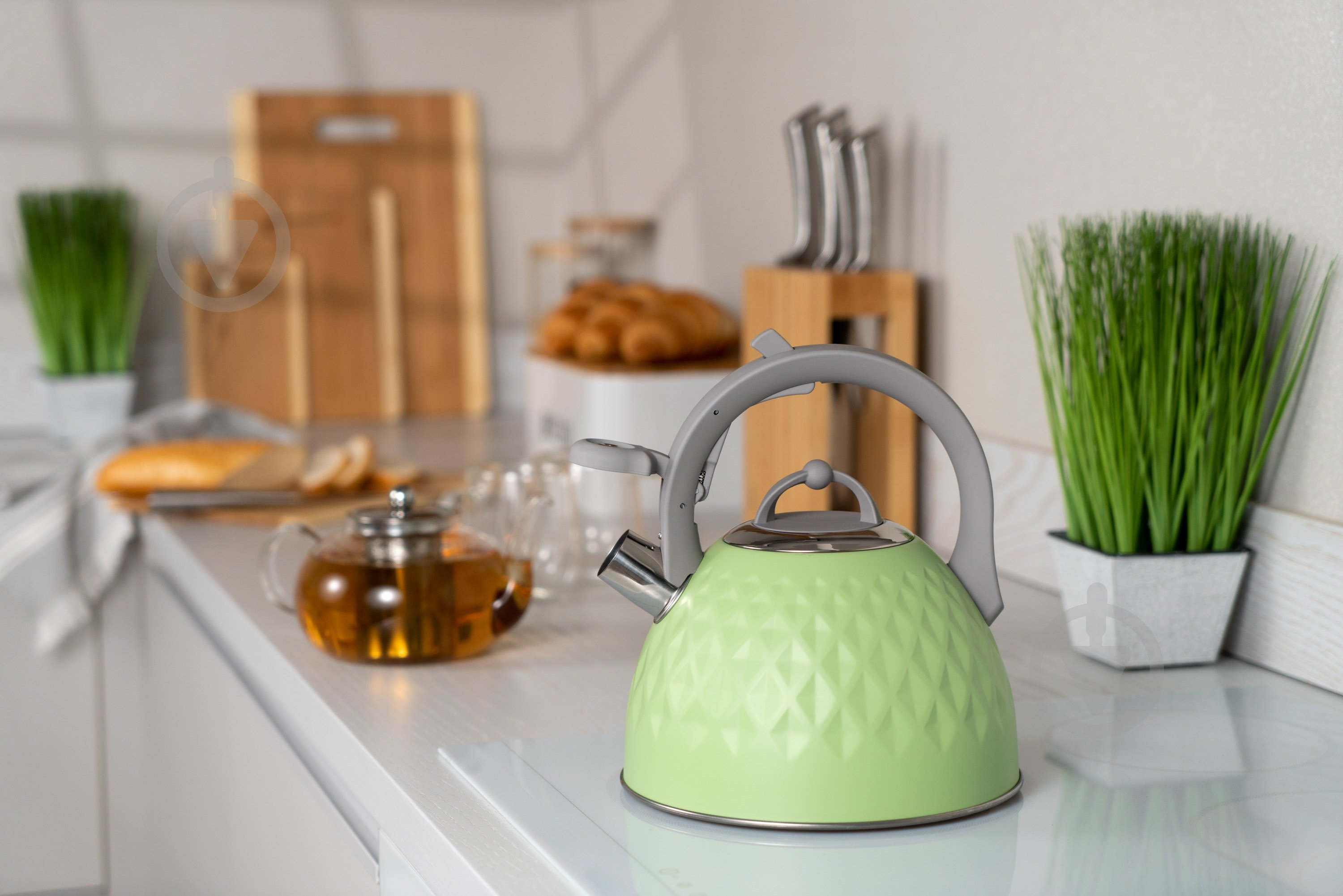 Чайник Ardesto Gemini 2,5 л зеленый - фото 8