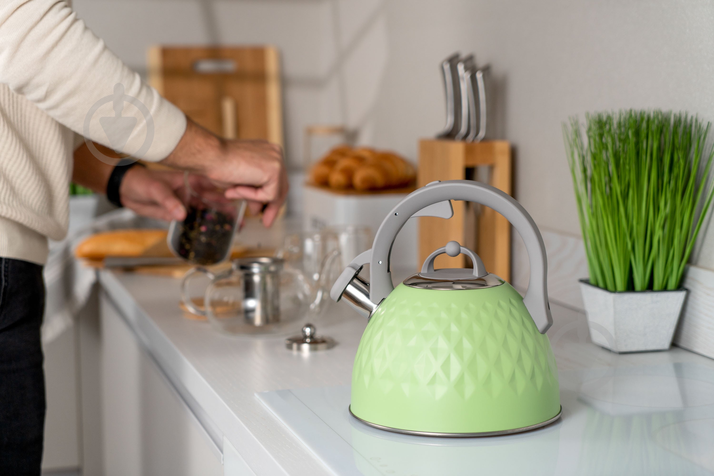 Чайник Ardesto Gemini 2,5 л зеленый - фото 6