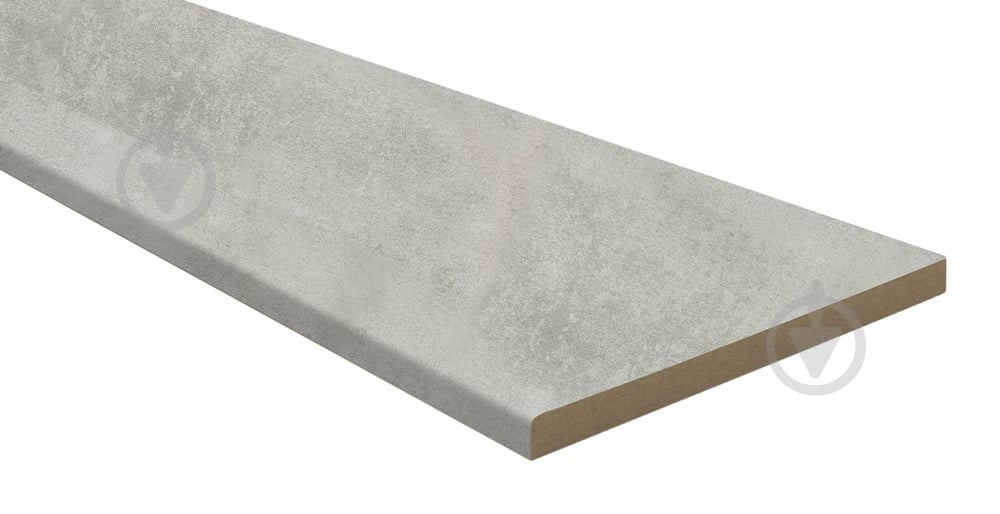Добірна планка ОМіС ПВХ 100х8х2024 мм цемент - фото 1