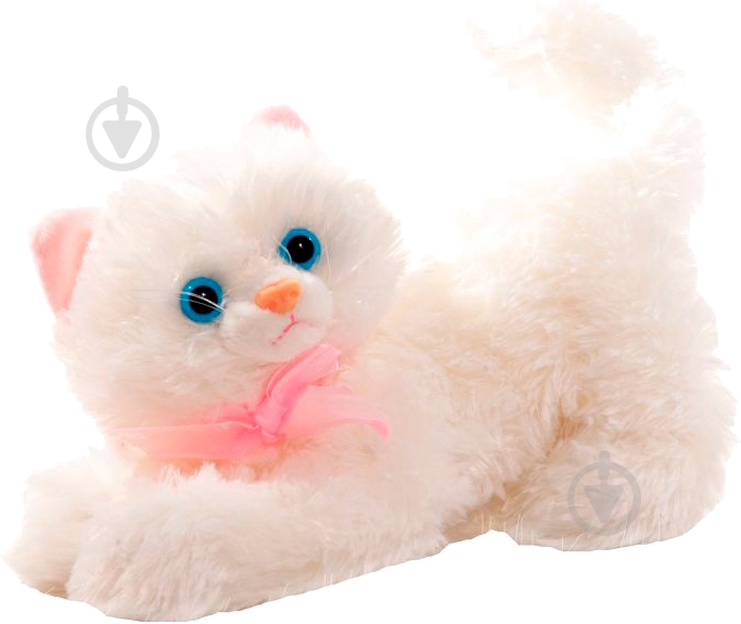 Мягкая игрушка Копица Кот Кис 1 29 см кремовый - фото 1