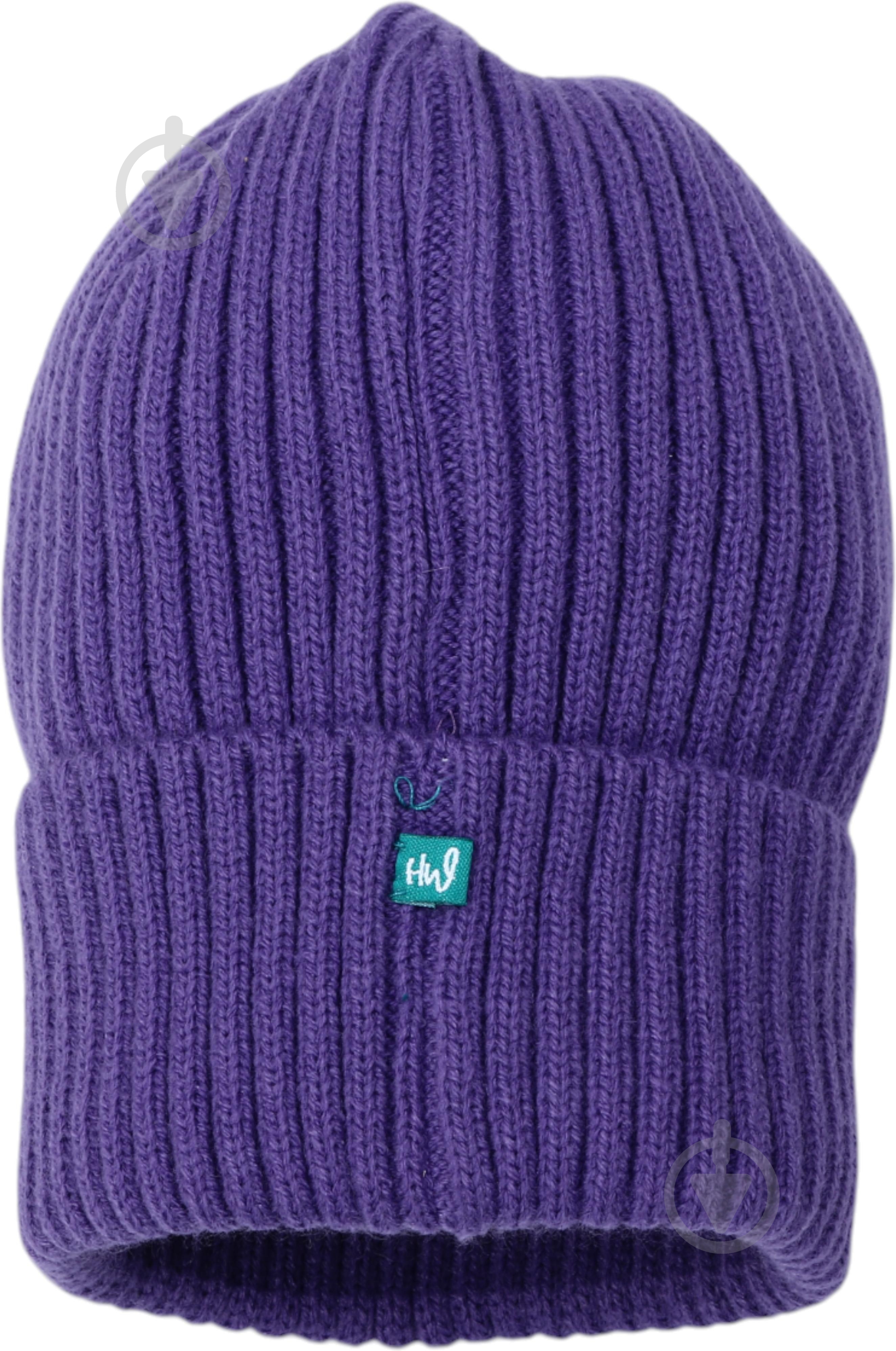 Шапка HW детская р.52-54 сиреневый - фото 1 Шапка HW детская р.52-54 сиреневый - фото 1