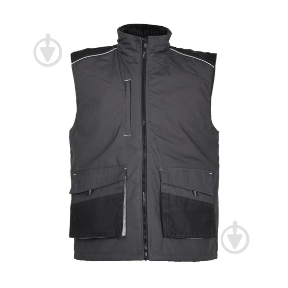 Жилет робочий WURTH VIKING канвас р. L 5899707502 сіро-чорний - фото 1 Жилет робочий WURTH VIKING канвас р. L 5899707502 сіро-чорний - фото 1